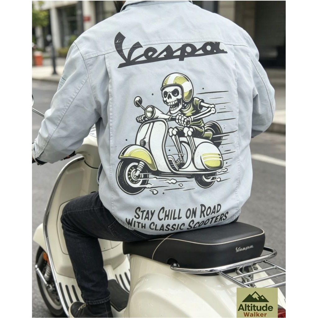 Work Jacket Korea Brand sablon Vespa