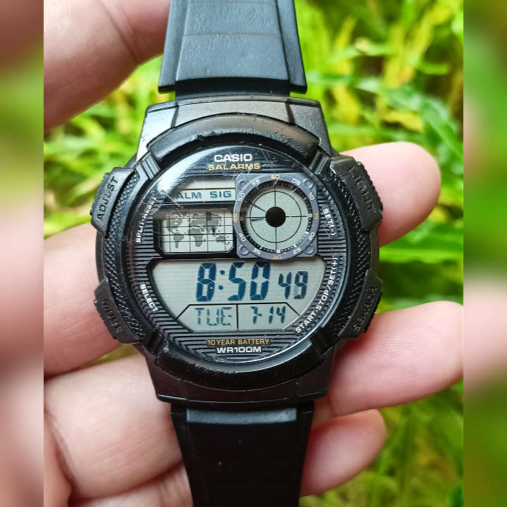 CASIO AE-1000W Digital Watch Original Second | Jam Tangan Pria Sporty