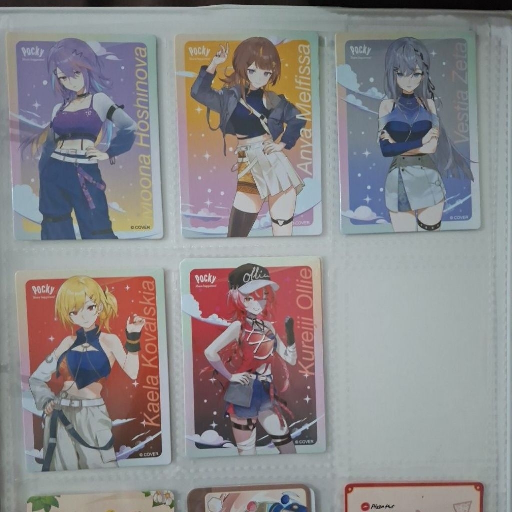 Hololive×Pocky card