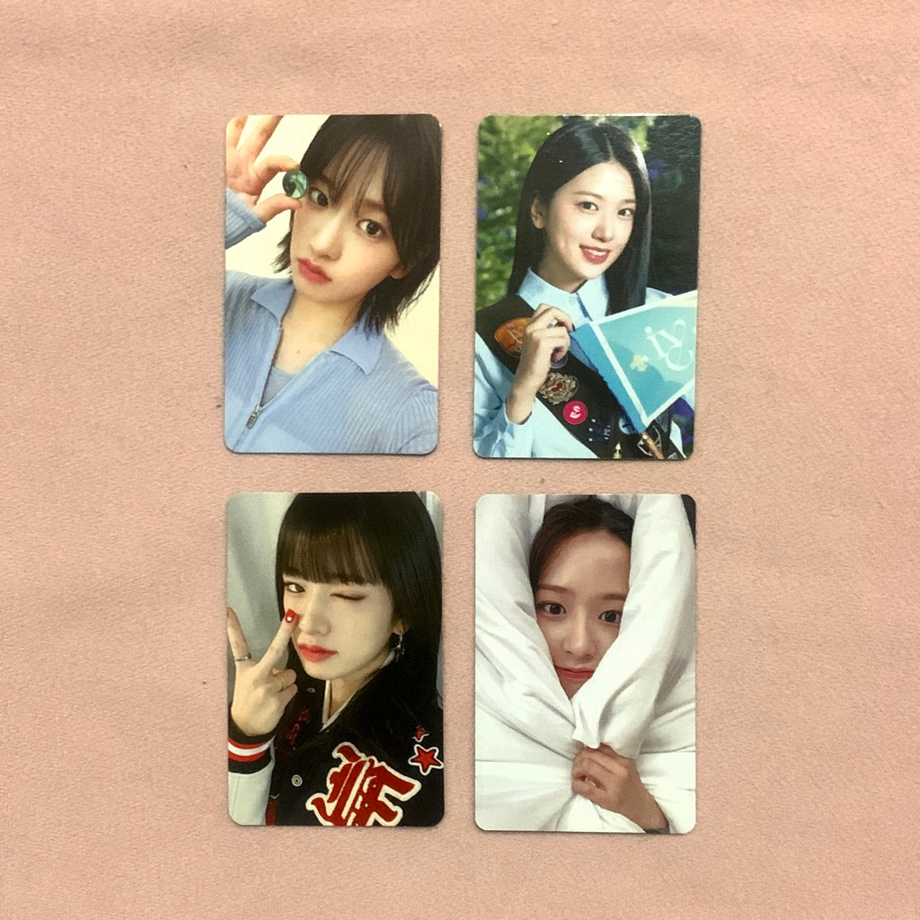 [OFFICIAL] YUJIN IVE PHOTOCARD IVE MINE LOVED  VER ALBUM SCOUT TRADING CARD RANDOM PACK CONCEPT I HA