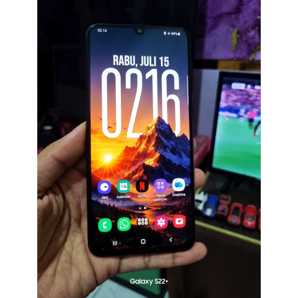LCD SAMSUNG A70 ORIGINAL COPOTAN