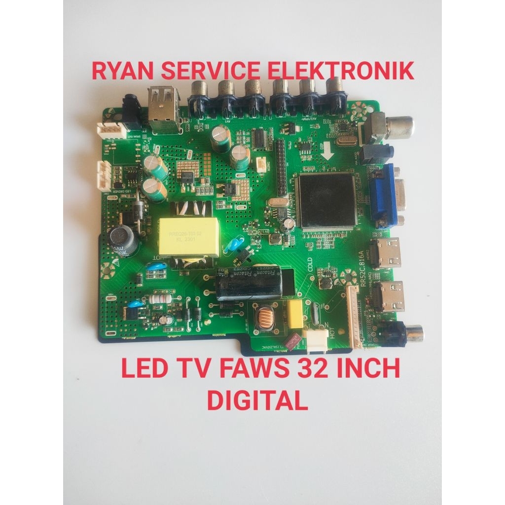 MB mainboard TV LED FAWS 32 INCH DIGITAL TYPE MB RR52C.861A