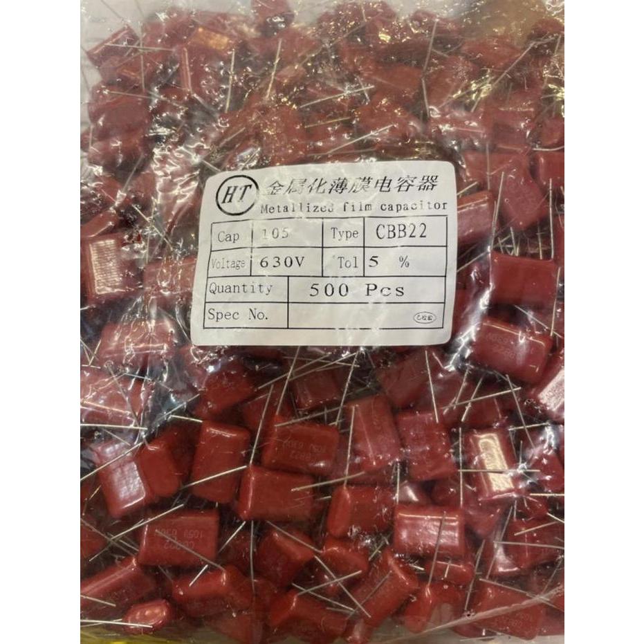 Capacitor milar 105j 630v milar 105 630volt