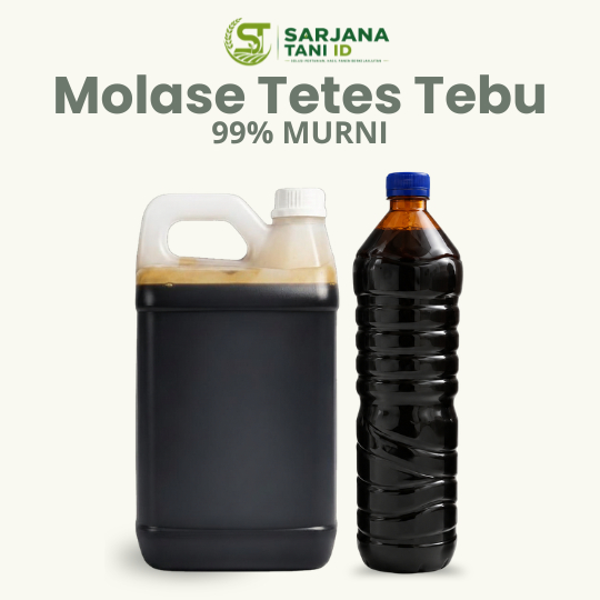 Molase Tetes Tebu Murni Pakan Ternak Sapi Kambing Ayam