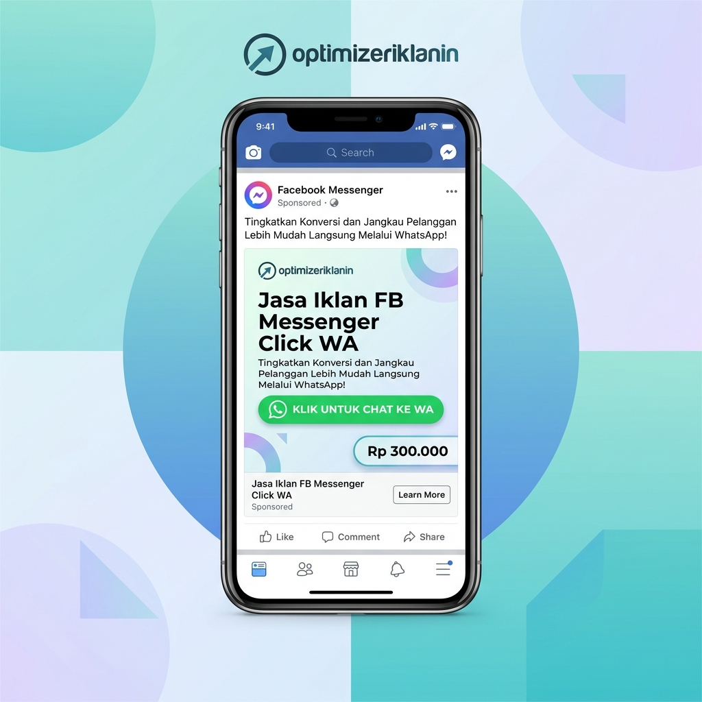 Jasa Iklan FB Messenger Click WA - Iklan FB IG Chat WA Langsung