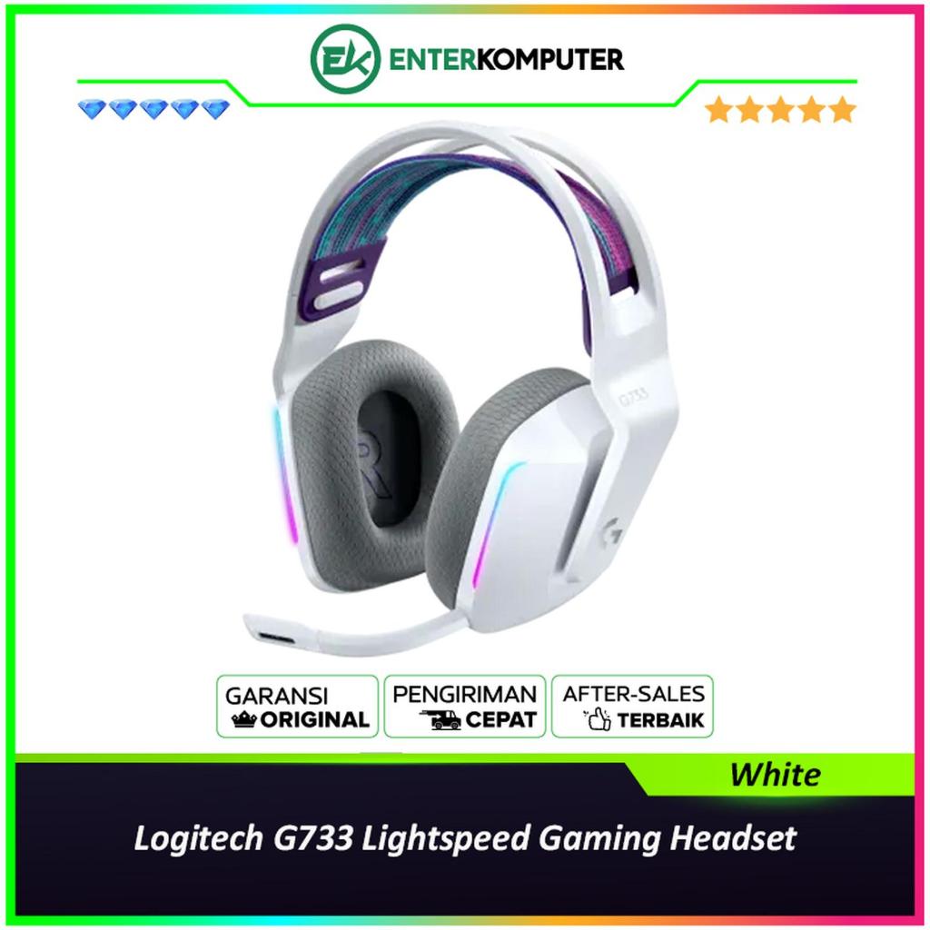 Logitech G733 Lightspeed Gaming Headset - White