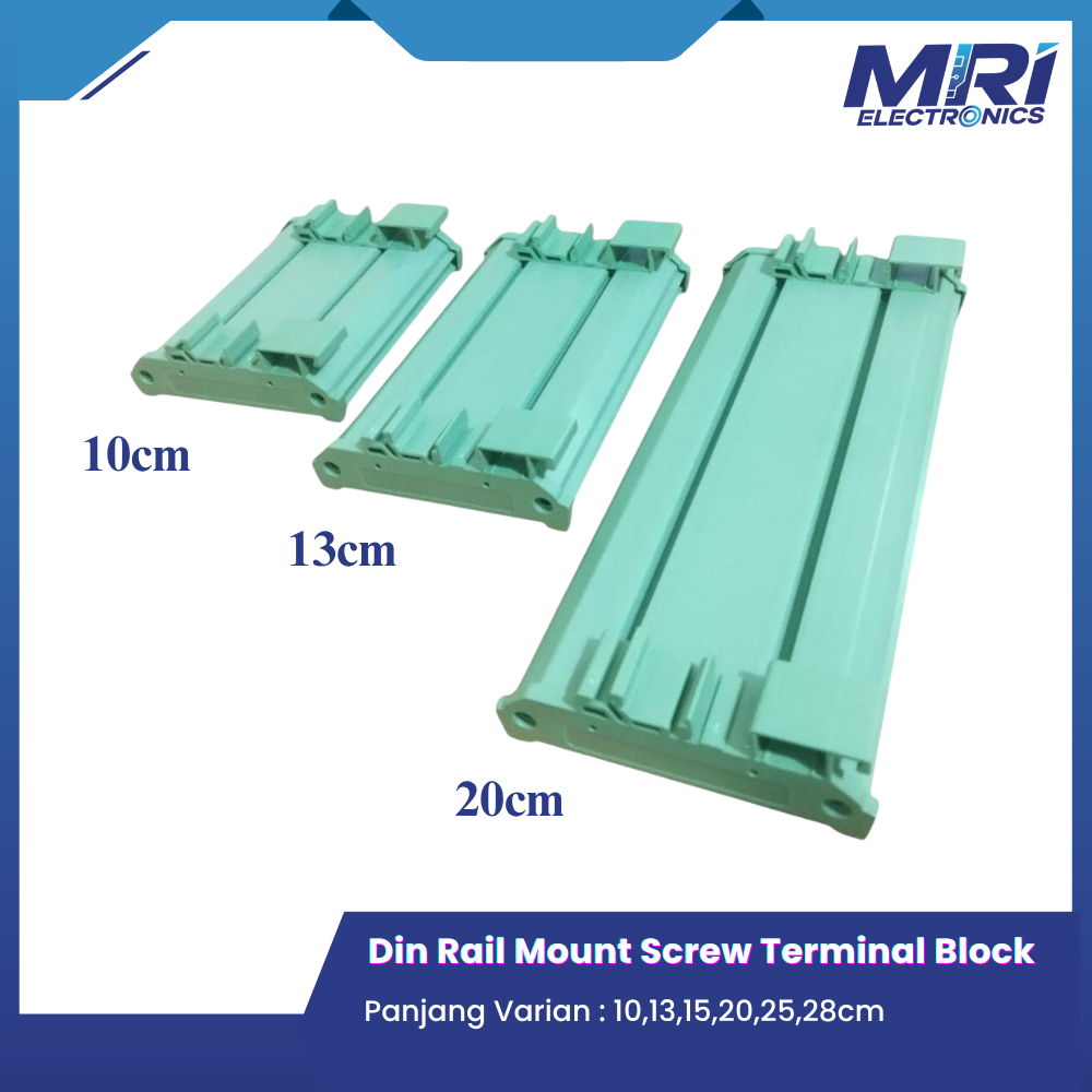 DIN Rail Mount PCB Holder Bracket for Electronic Modules