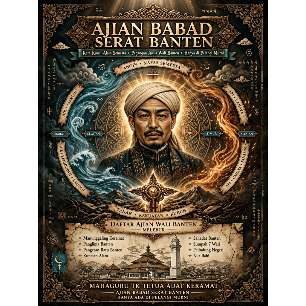 BUKU AMALAN MAHAGURU AJIAN BABAD SERAT BANTEN