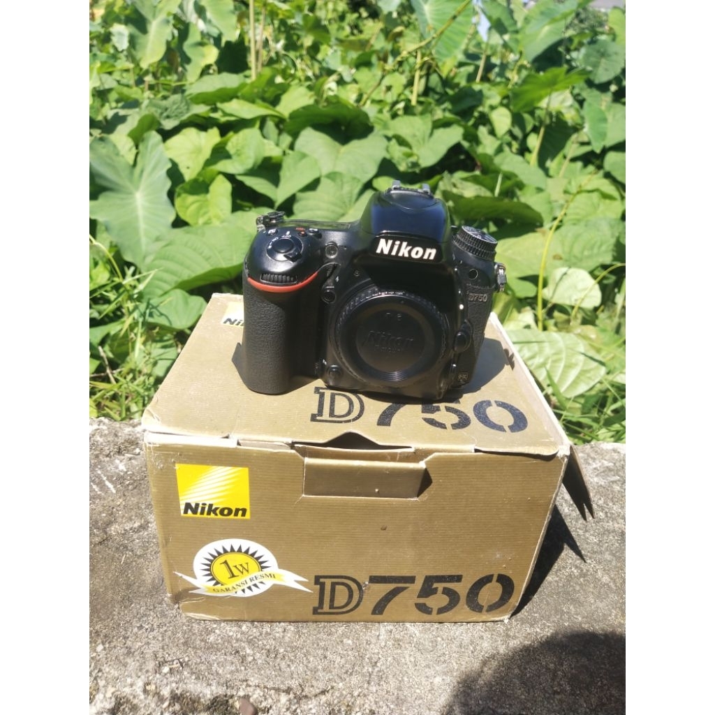 kamera nikon d750 BO fullframe
