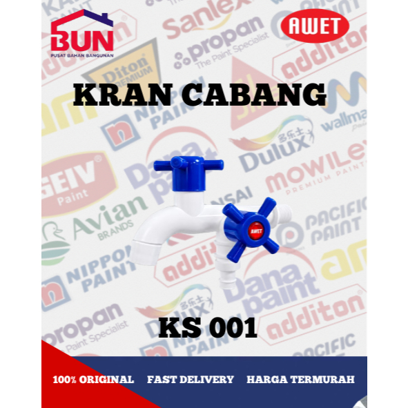 KERAN KRAN CABANG AWET KS 001 / KS 01
