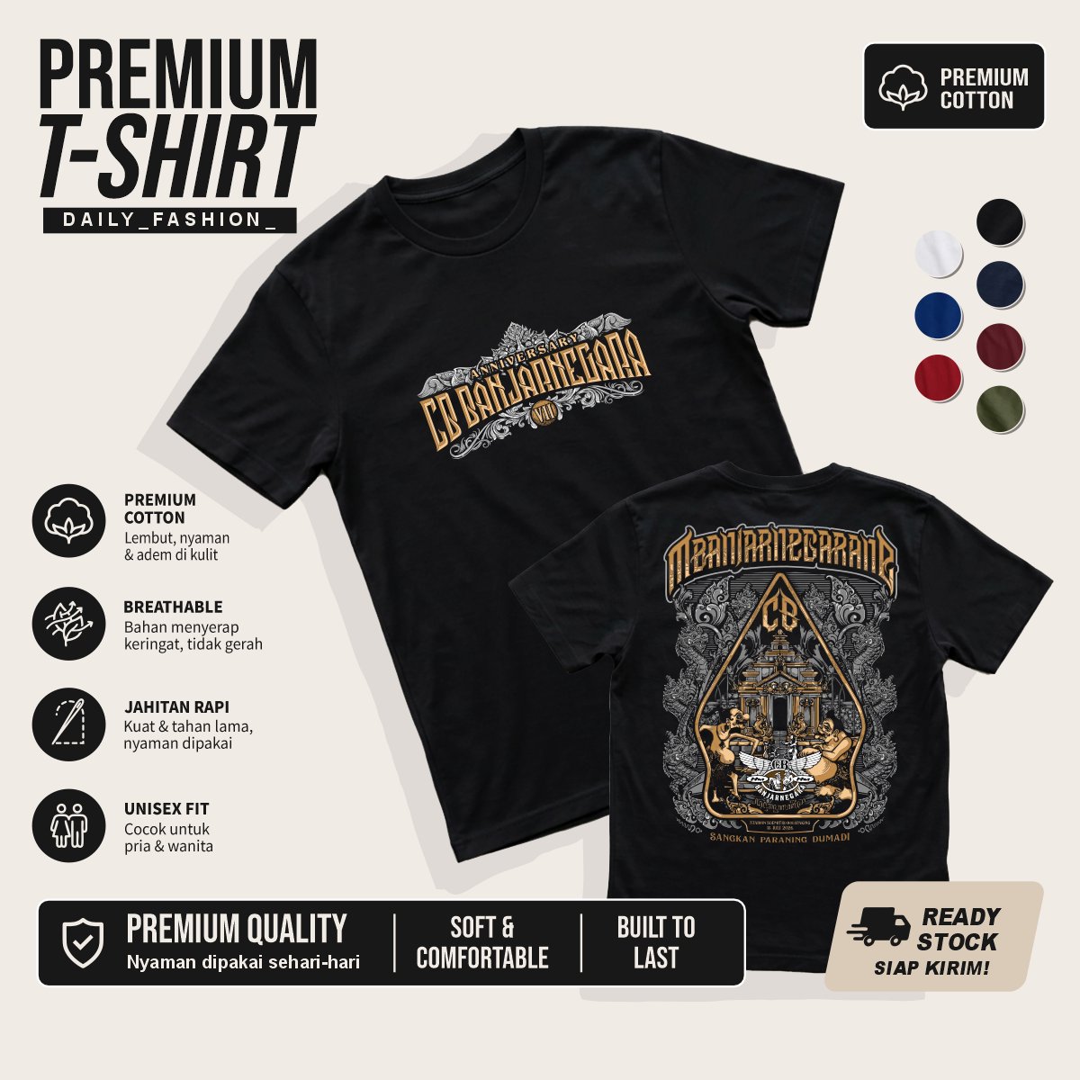 KAOS ACARA CB BANJARNEGARA 2024 aniversary 7