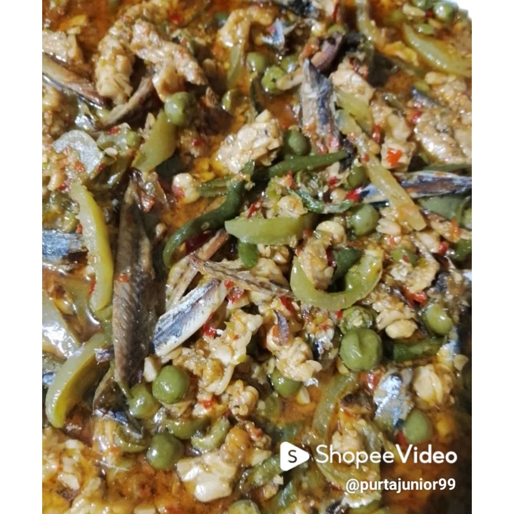 ikan asin rebus sisik khas lampung