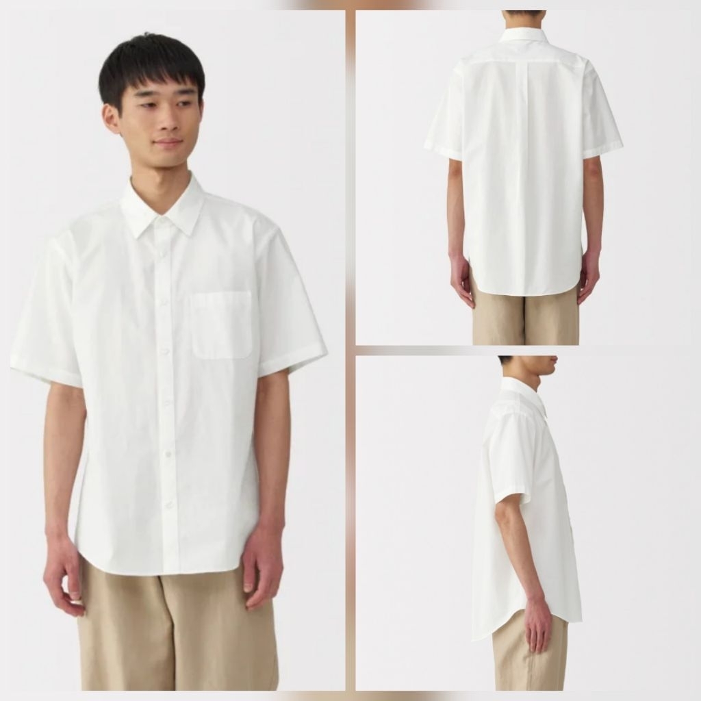 MUJI men kemeja pendek