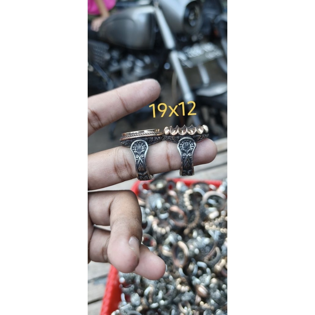ring koin monel handmade