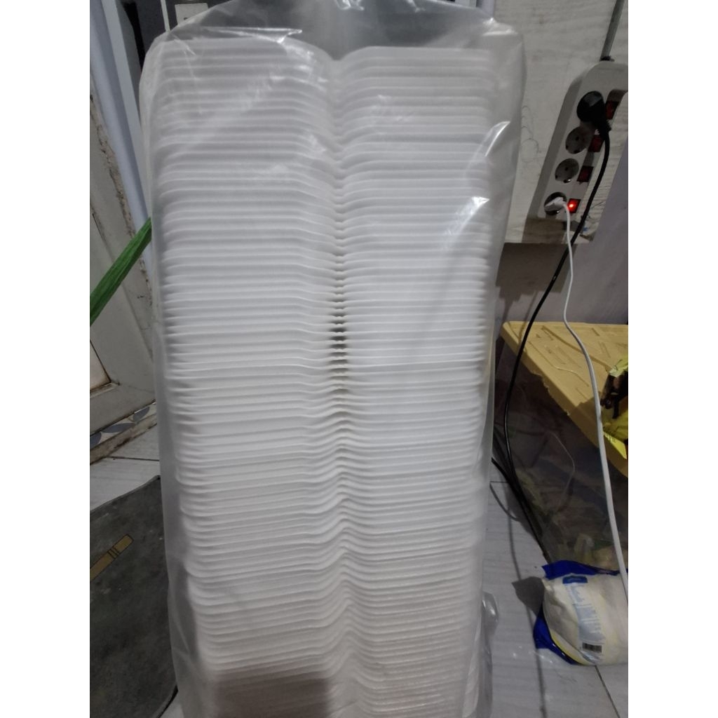 styrofoam burger styrofoam mie kecil