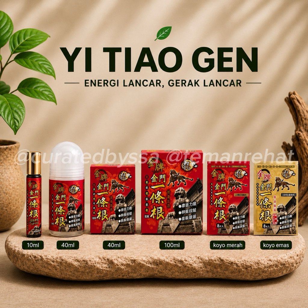 Pereda Nyeri otot Yi Tiao Gen Kinmen Taiwan ORIGINAL