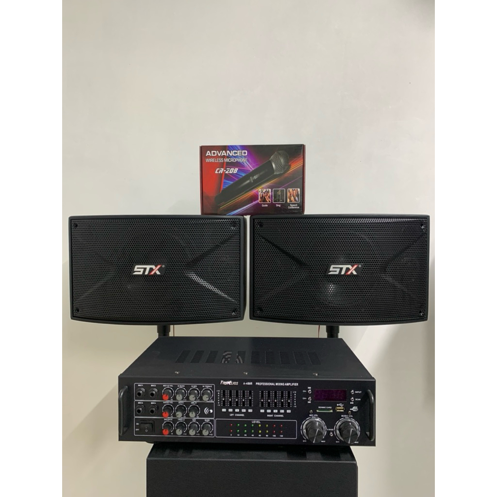 PAKET KARAOKE SOUND SYSTEM LENGKAP 10 INCH