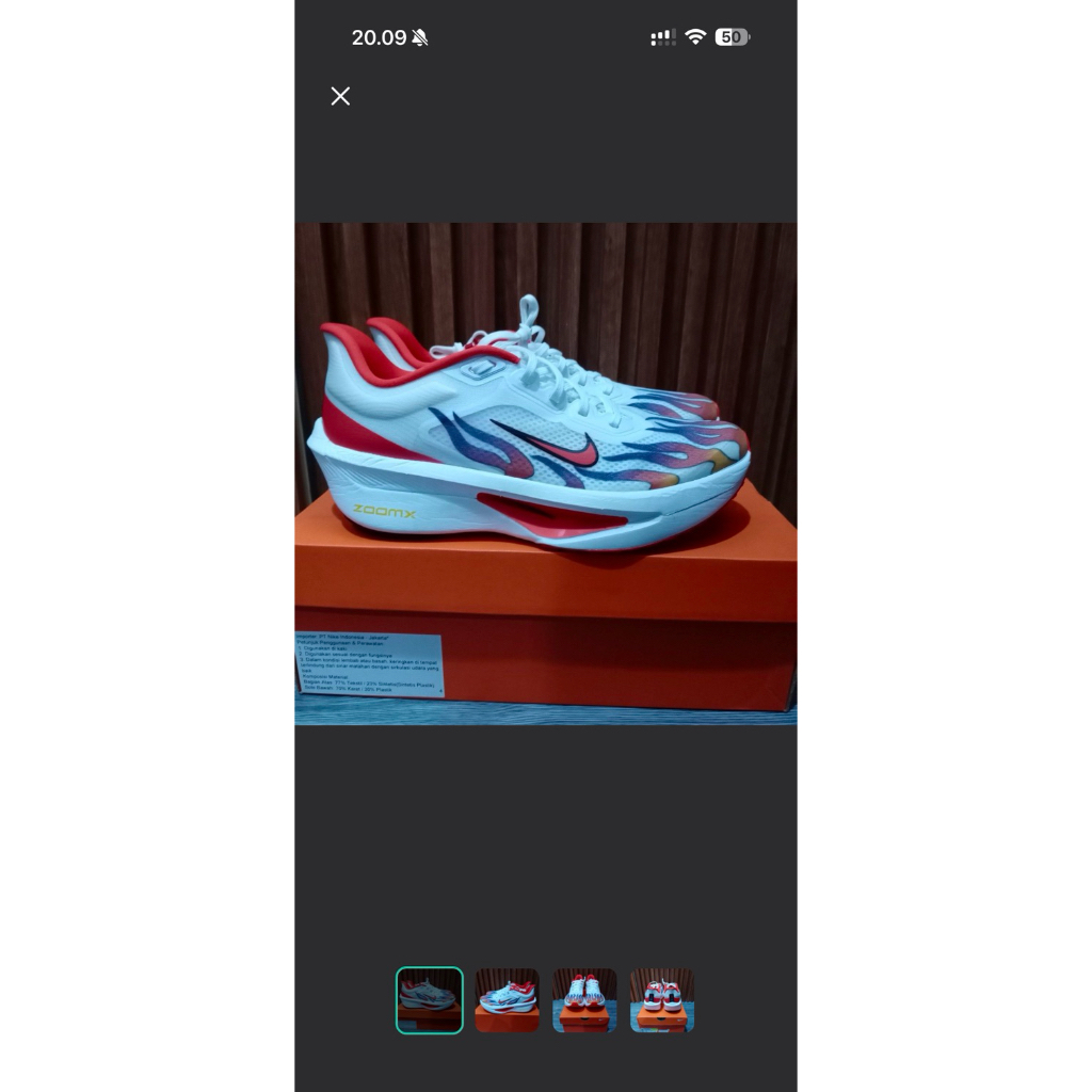 nike zoom fly 6 ekiden pesanan jackpot