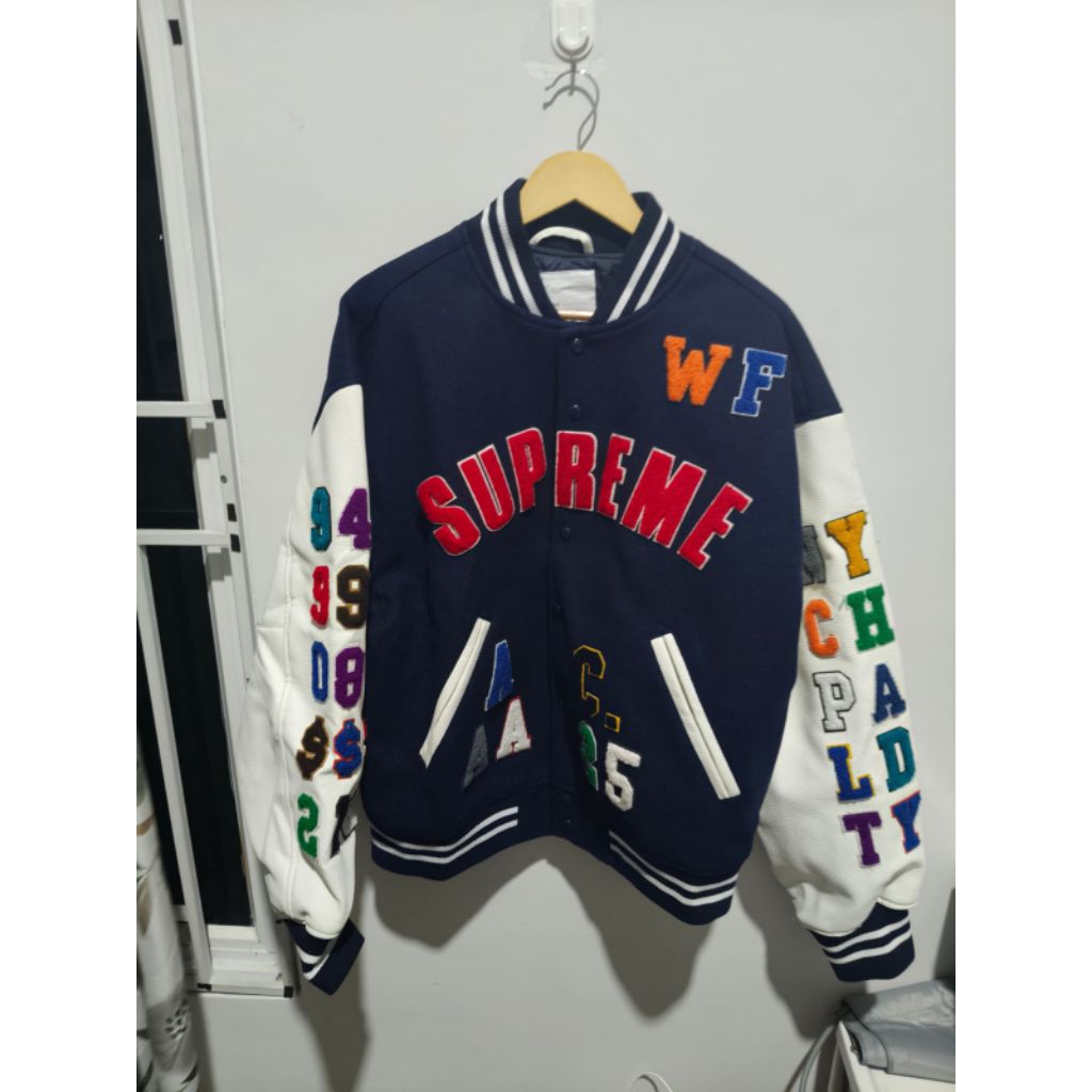 Jaket Varsity Supreme Alphabet