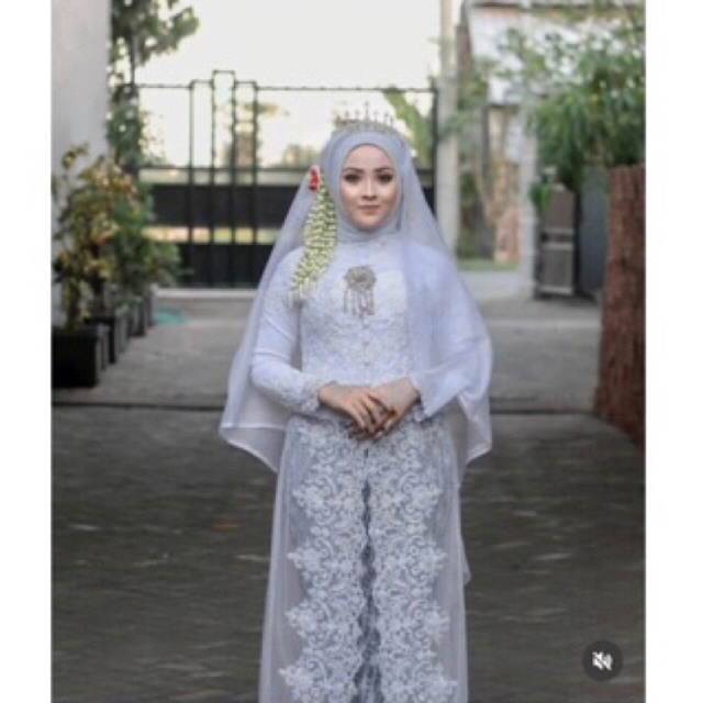 PRELOVED KEBAYA AKAD  kebaya akad nikah preloved putih bersih