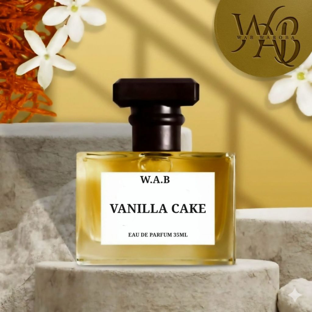Parfume Vanilla Cake - W.A.B Parfume Pria Wanita Unisex Tahan Lama 35ml