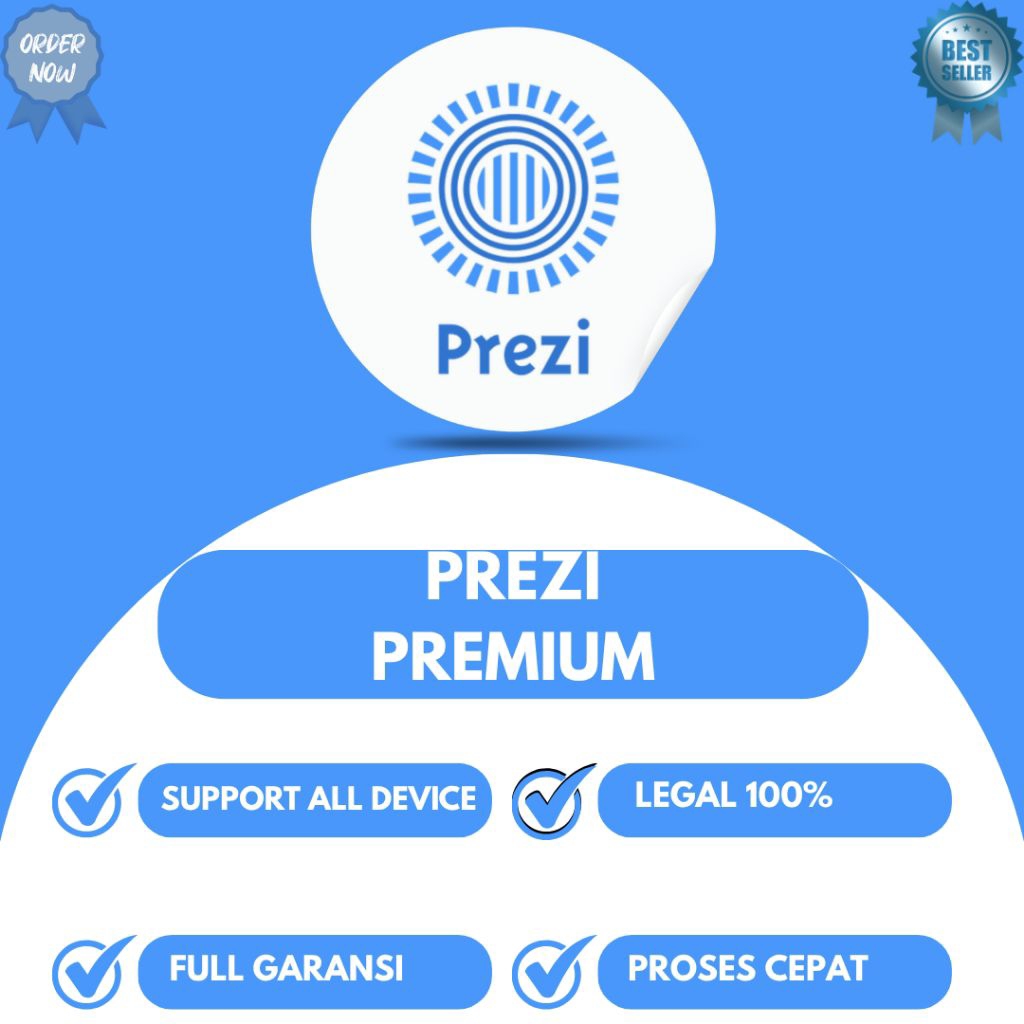 [Termurah] Prezi Premium 14 Hari Buat Presentasi Atraktif dan Otomatis Dengan Ai