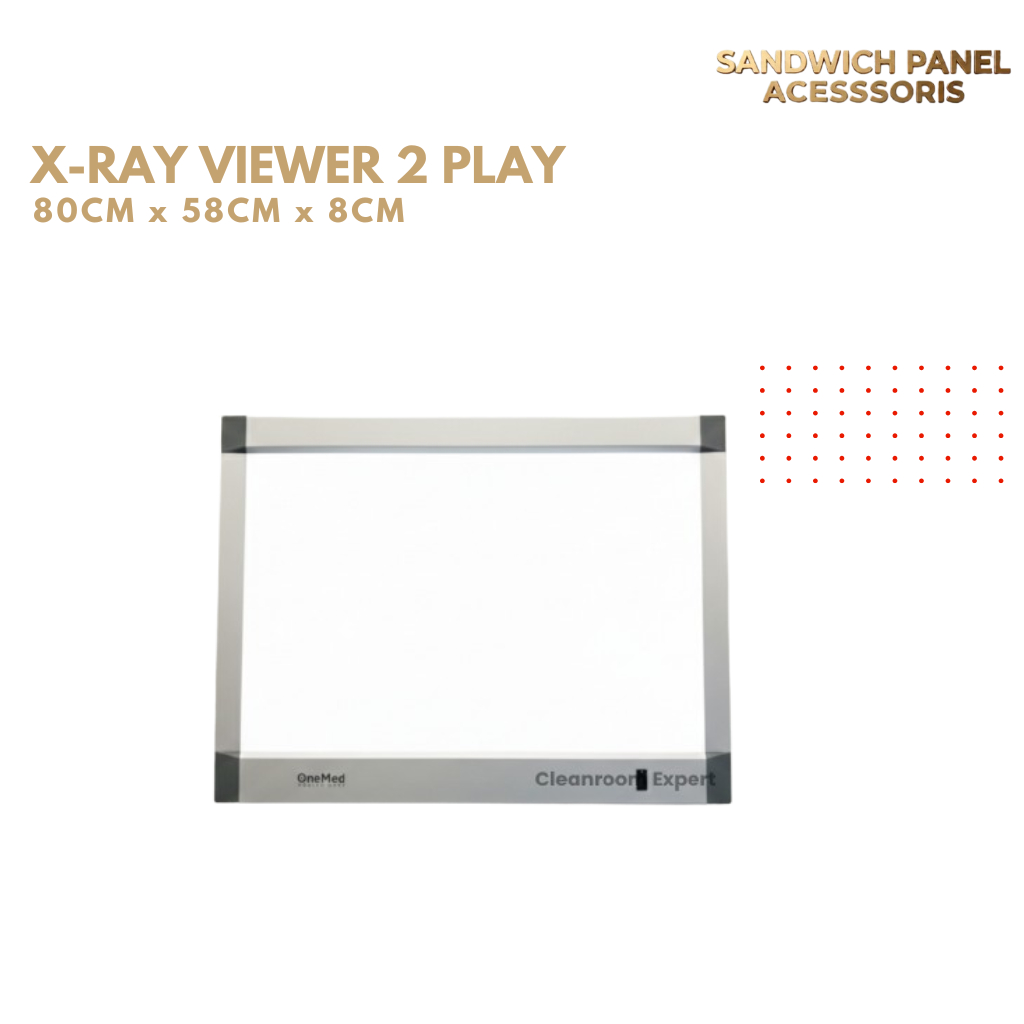 Film Viwer double slide X-Ray  onemed/ Onemed Film Viewer Double Panel untuk X-Ray