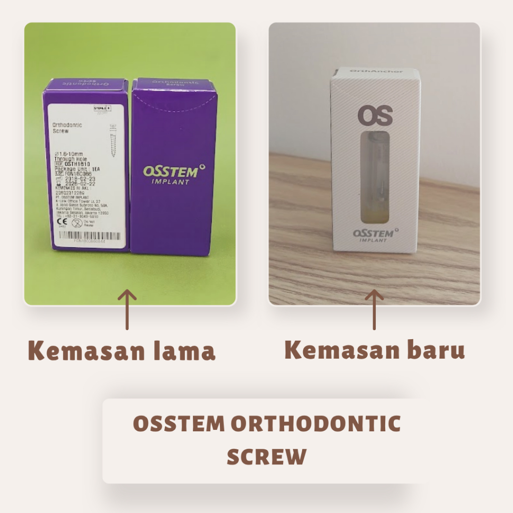 Orthodontic Screw Osstem Mini Screw