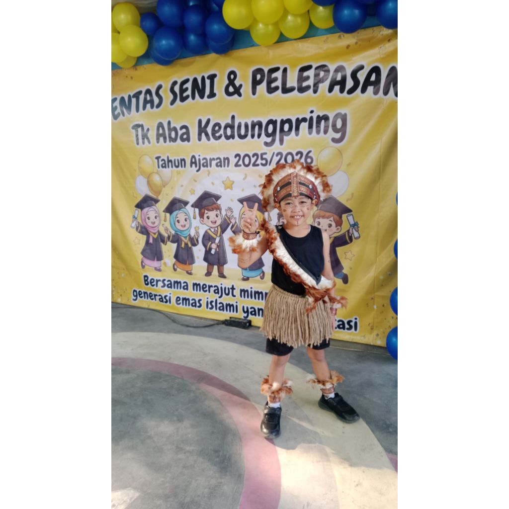 kostum papua/kostum karnaval/kostum lomba