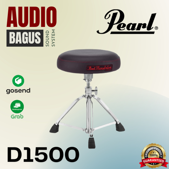 Pearl D1500 / D-1500 / D 1500 Drum Throne Kursi Drum Bangku Drum ORIGINAL