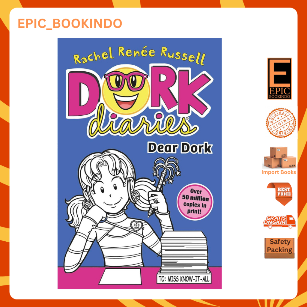 DORK DIARIES: DEAR DORK - ISBN 9781398527591
