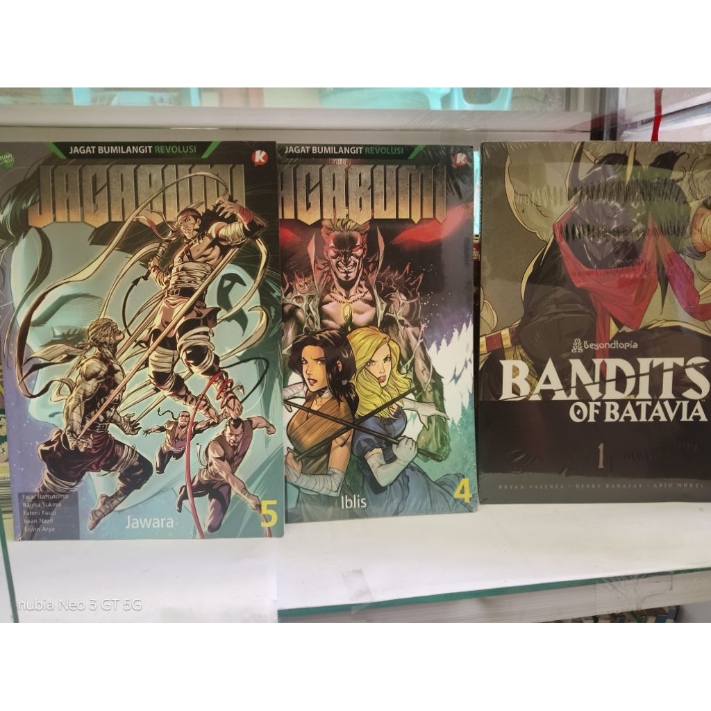 KOMIK INDO JAGABUMI DAN BANDIT OF BATAVIA