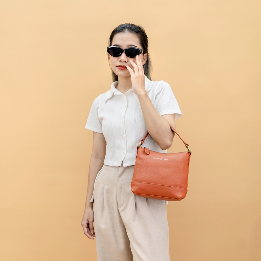 Sling Bag & Hand Bag Kulit Asli ALONA - Kenes Leather