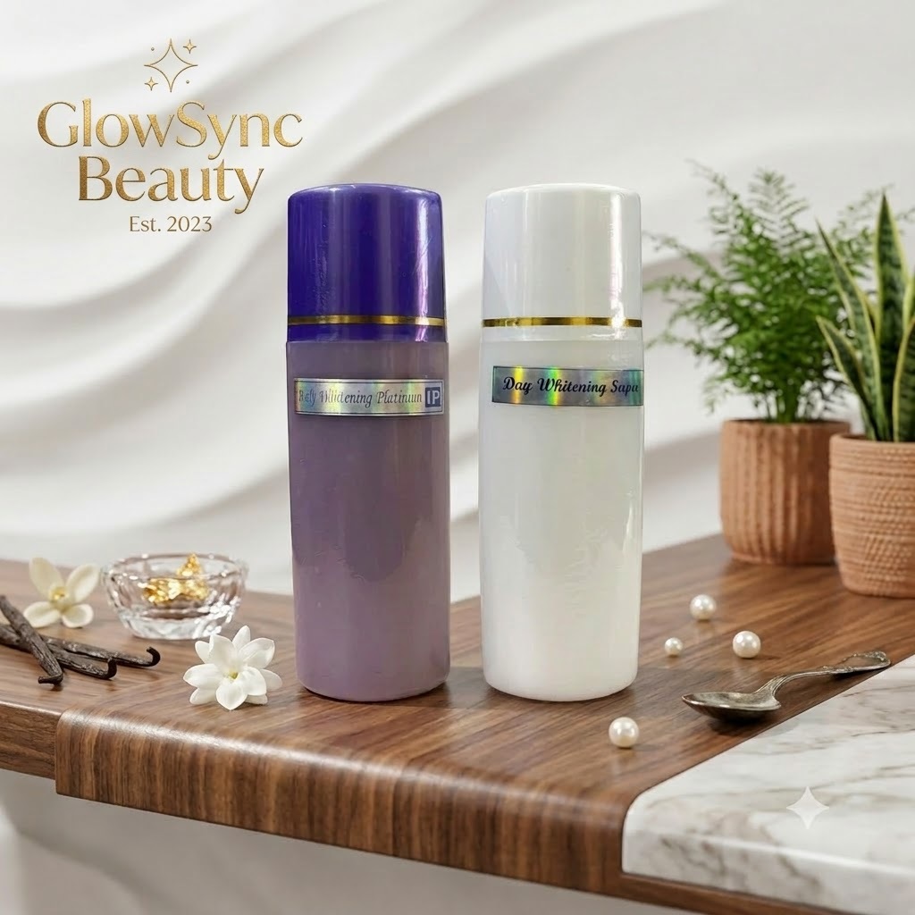 HB body platinum kelupas dosis tinggi (pemutih badan pengelupasan ) isi hb siang dan hb malam