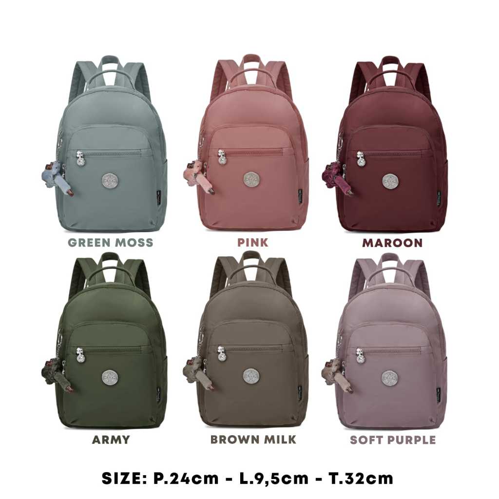 Ransel sedang daily nylon unisex - K.P8724