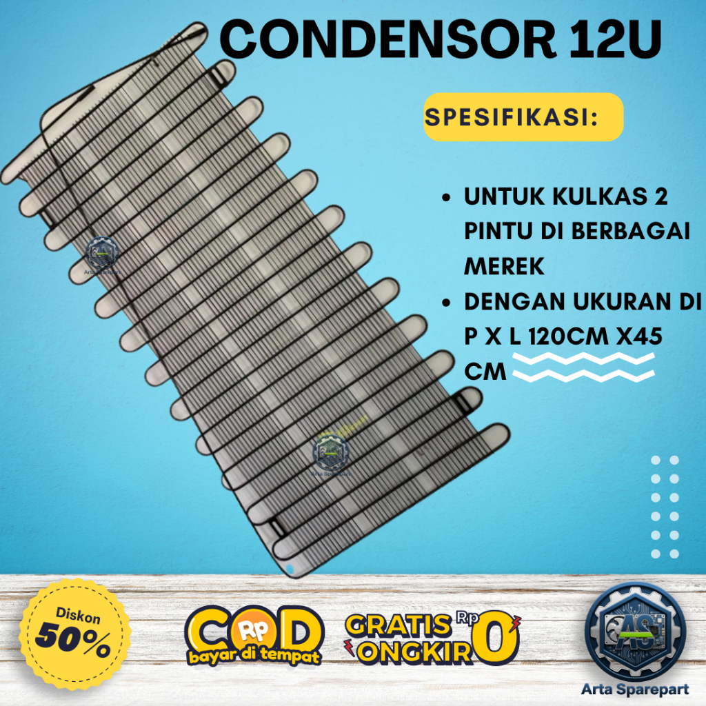 CONDENSOR KULKAS 12U | KONDENSOR ULIR 12 U UBEN UNIVERSAL | PEMANAS FREZEER , KULKAS , SHOW CASE UMU