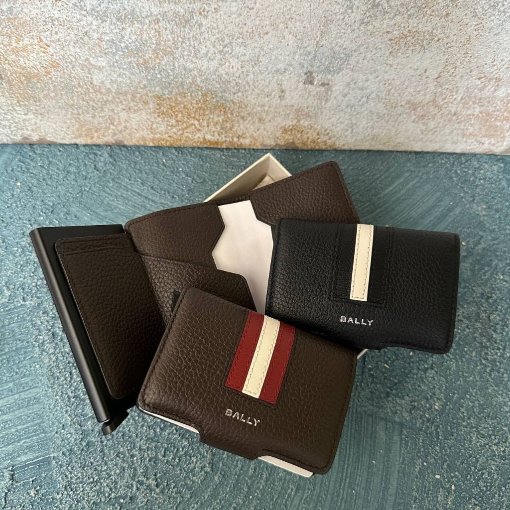 Bally Sm*art Wallet Rbn ( Leather )