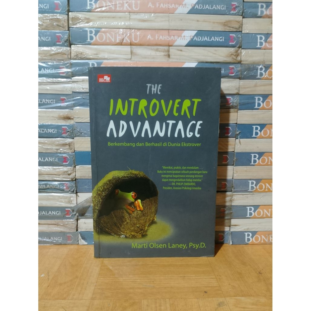 BUKU ORIGINAL - THE INTROVERT ADVANTAGE BERKEMBANG DAN BERHASIL DI DUNIA EKSTROVER