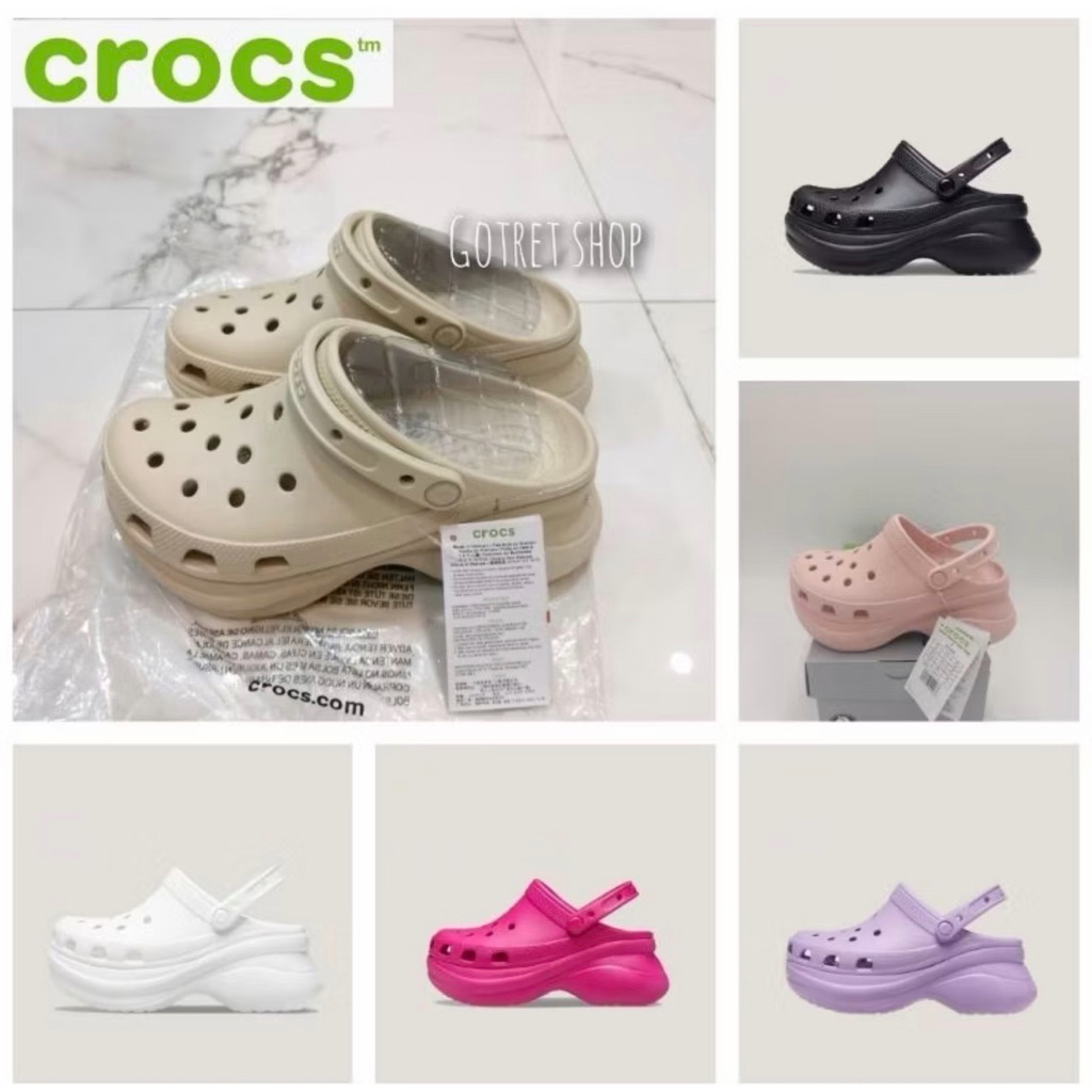 Crocs Bae clog Classic / Crocs wanita classic Bae Clog / Sandal wanita crocs Classic Bae clog platfo