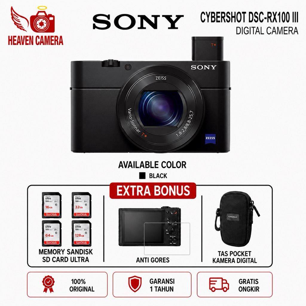SONY CYBERSHOT DSC-RX100 MARK III / SONY RX100 MARK III / SONY RX100 DSC RX100