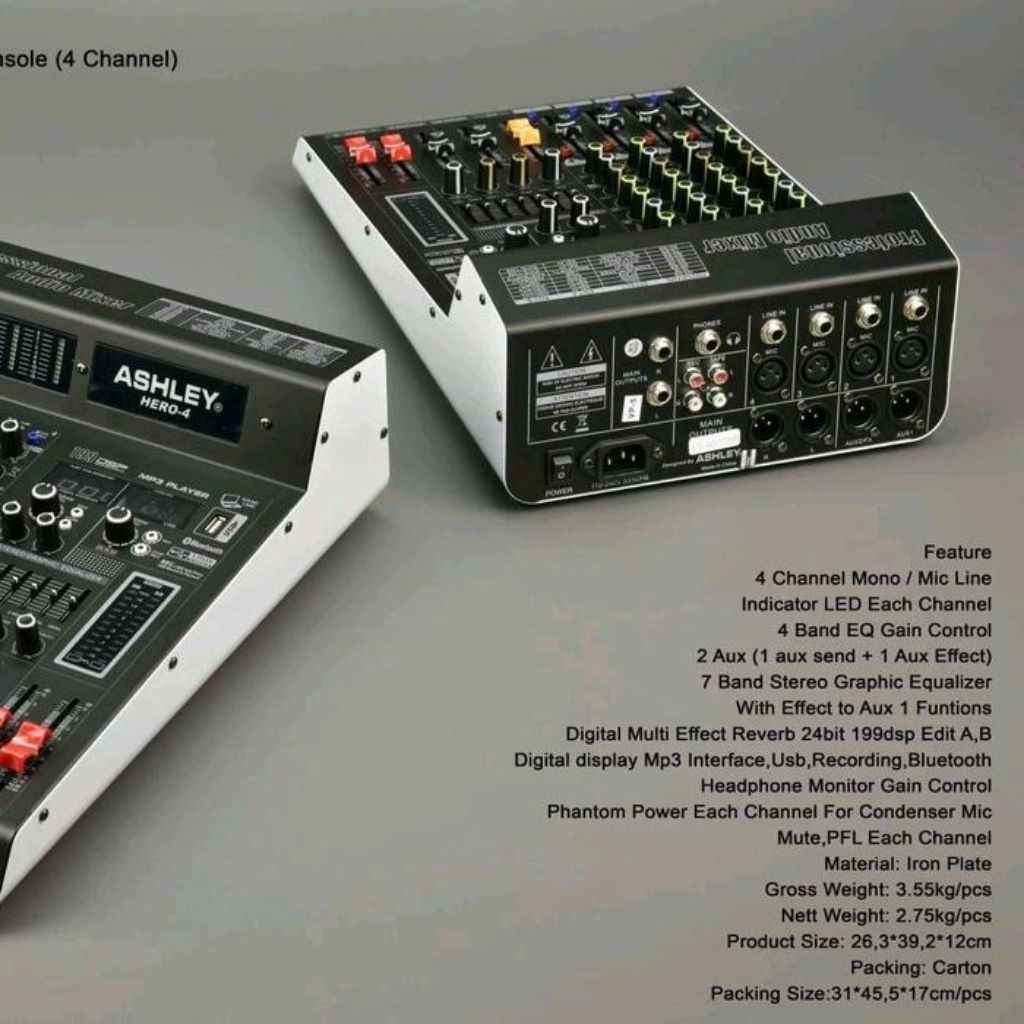 MIXER ASHLEY HERO4 / HERO 4 ORIGINAL