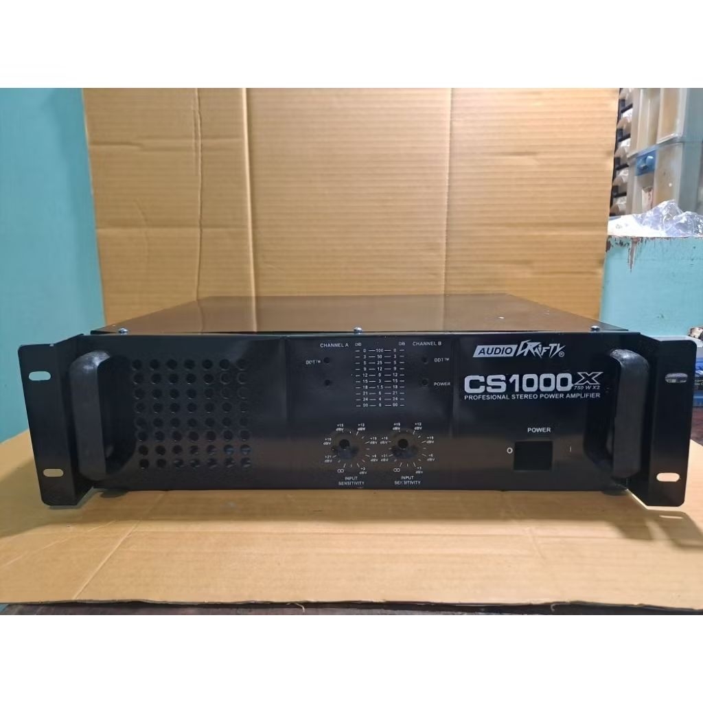 Box Power Amplifier CS - 1000 Series By Bostec * Promo * .