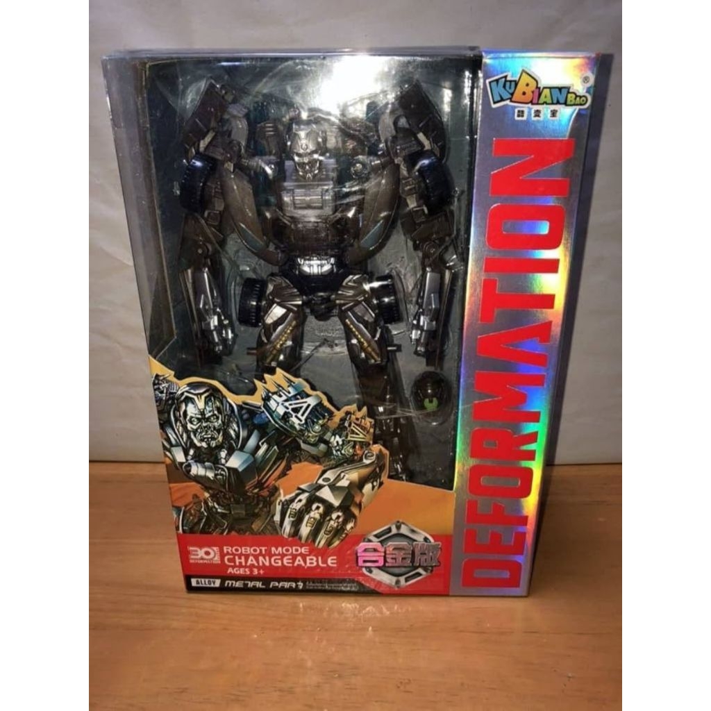 TRANSFORMERS KBB LOCKDOWN SILVER