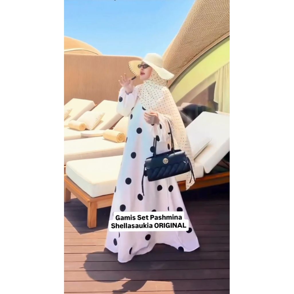 SHELLA SAUKIA DRESS ORGANZA SUTRA ORIGINAL