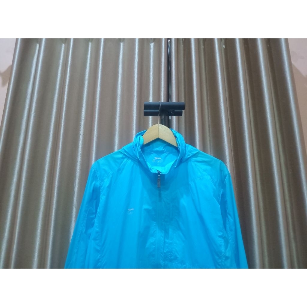 SLAZENGER RUNNING JACKET BLUE
