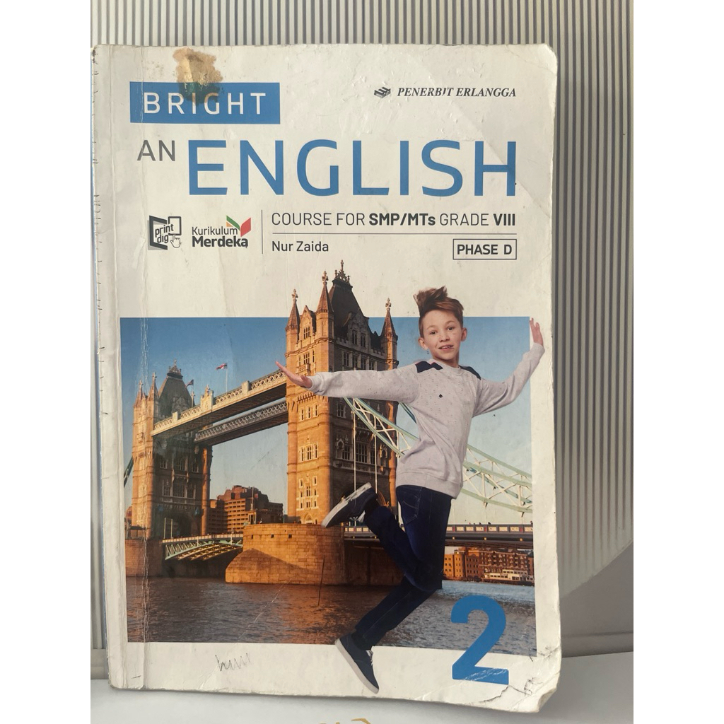 BRIGHT AN ENGLISH SMP/MTs Kelas 8 Kurikulum Merdeka