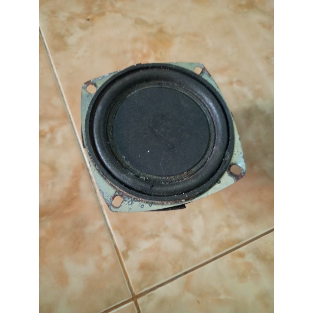 speaker 4inch woofer double magnet bekas