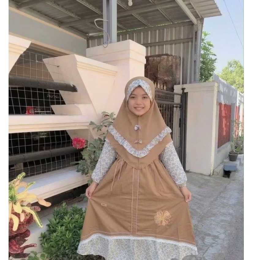 Gamis set hijab Kode INR by ibee
