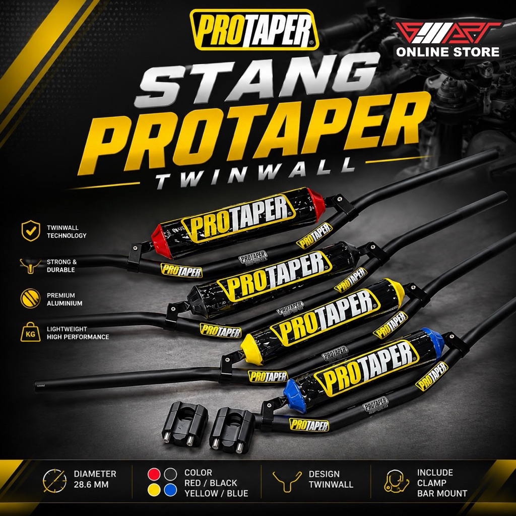 STANG PROTAPER FATBAR EVO TWINWALL BUSA FUZION + RAISER STANG / STANG FATBAR PROTAPER EVO TWINWALL