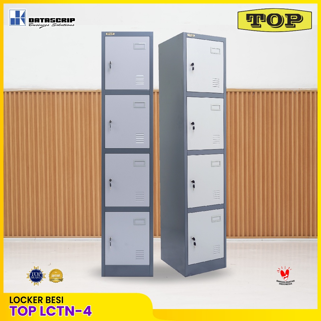 Locker loker besi 4 pintu TOP LCTN4